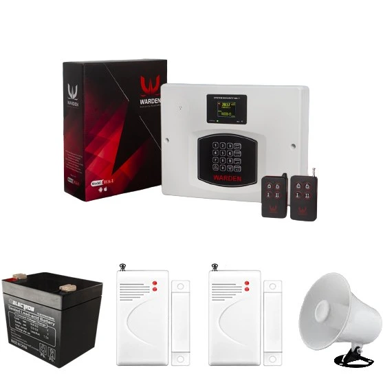 دزدگیر واردن مدل WA-Aپکیج دو مگنت بی سیم